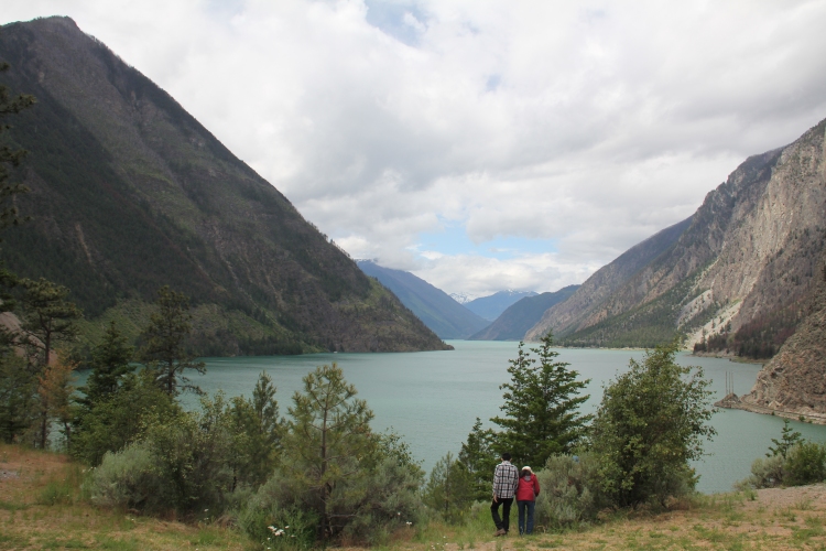 Seton Lake, west of Lillooet